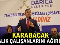 Başkan Karabacak, sağlık çalışanlarını ağırladı