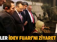 Valiler İdev Fuarı'nı gezdi