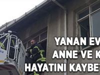 Çöp dolu evde çıkan yangında, anne ve kızı öldü