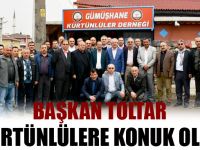 Başkan Toltar, Kürtünlülere konuk oldu