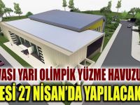 Dilovası’na yarı olimpik yüzme havuzu