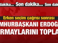 Erdoğan ve Başbakan parti kurmaylarıyla görüşüyor!