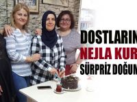 Dostlarından sürpriz doğum günü