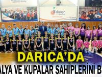 Darıca'da madalya ve kupalar sahiplerini buldu