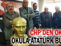 CHP’den okula Atatürk büstü