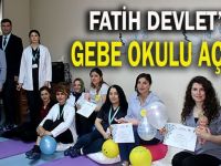 Fatih Devlet'te Gebe Okulu açıldı