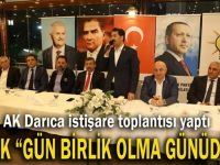 AK Darıca istişare toplantısı yaptı