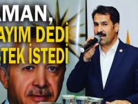 Yaman, partililerden destek istedi