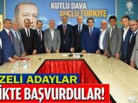 Gebze’den 9 aday adayı birlikte başvurdu