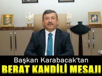 Karabacak'tan kandil mesajı