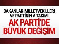 AK Parti'de büyük değişim var