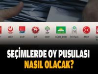 Seçimlerde oy pusulası nasıl olacak!