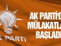 AK Parti’de mülakat heyecanı başlıyor!