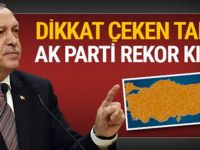 AK Parti rekor kırdı! Ağrı başı çekti!