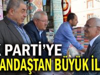 AK Parti'ye Gebze'de sevgi seli