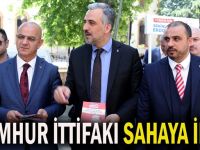 AK Parti, MHP ve BBP İl Başkanları sahaya indi