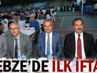 İlk iftar sofrası Arapçeşme’de kuruldu