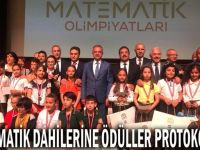 Matematik dâhilerine ödüller protokolden