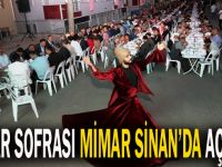 İftar sofrası Mimar Sinan’da kuruldu