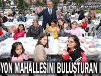 İstasyon Mahallesi İftarda Bir araya Geldi