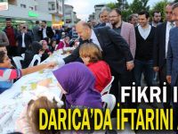 Fikri Işık, Darıca'da iftarını açtı