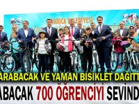 Darıca'da Başarılı Öğrenciler Bisikletlerine Kavuştu