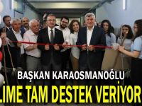 Karaosmanoğlu, ‘’Bilime tam destek veriyoruz’’