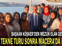 Mezun Gençler Başkan Köşker’e Konuk Oldu