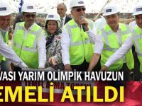 Dilovası Yarı Olimpik Yüzme Havuzu temeli atıldı