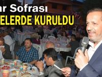 İftar sofrası Köseler mahallesinde  kuruldu