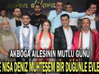 Akboğa ailesinin mutlu günü