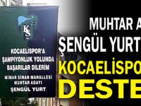 Şengül Yurt’tan Kocaelispor’a destek