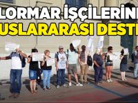 Flormar işçilerine uluslararası destek