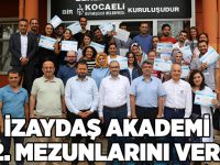 İZAYDAŞ Akademi 42. mezunlarını verdi