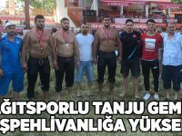 Kağıtsporlu Tanju Gemici Başpehlivanlığa yükseldi