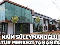 Naim Süleymanoğlu Kültür Merkezi Tamamlandı