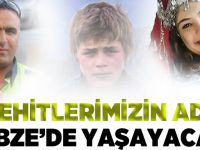 Şehitlerimizin adı Gebze’de yaşayacak!