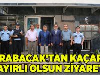 Karabacak'tan hayırlı olsun ziyareti