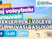 Erkekler Plaj Voleybolu Turnuvası başlıyor