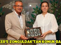 Köşker’e Zonguldak’tan konuk Başkan