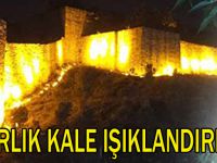 Asırlık Kale Işıklandırıldı