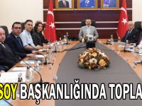 Aksoy başkanlığında toplantı