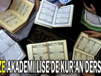 Gebze Akademi Lise’de Kur’an Dersleri