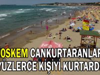 KOSKEM cankurtaranları yüzlerce kişiyi kurtardı