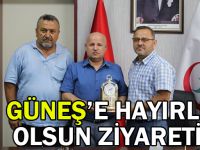 Güneş'e hayırlı olsun ziyareti