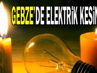 Gebze'de elektrik kesintisi