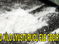 800 kilo uyuşturucu ele geçirildi