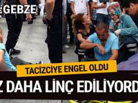 Tacizciye engel oldu, linç ediliyordu