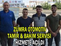 Zümra Otomotiv Tamir & Bakım Servisi hizmete açıldı