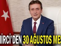 Demirci'den 30 Ağustos Zafer Bayramı mesajı